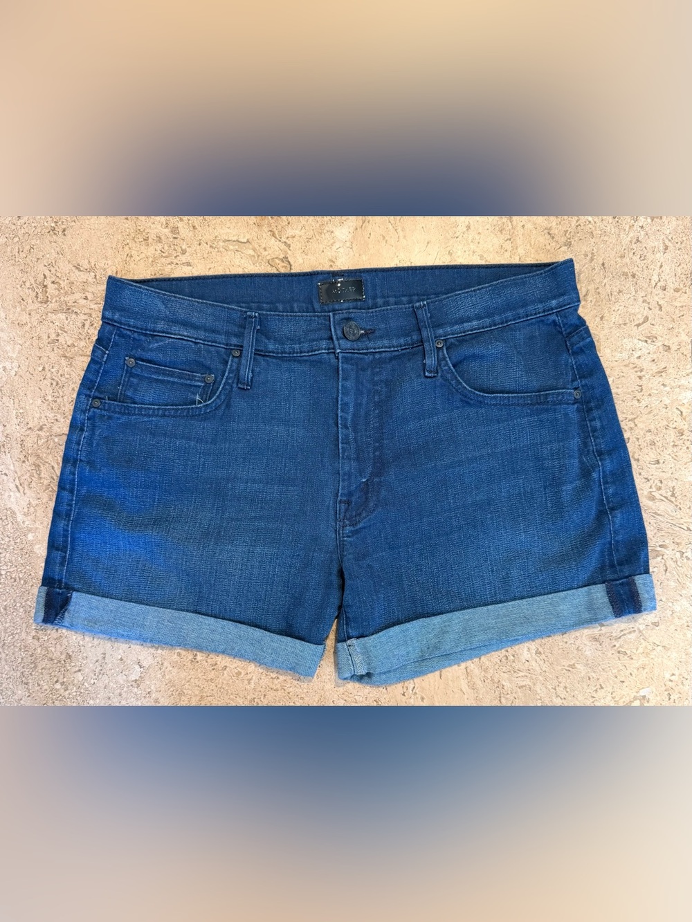 MOTHER Dropout Cuff Short
